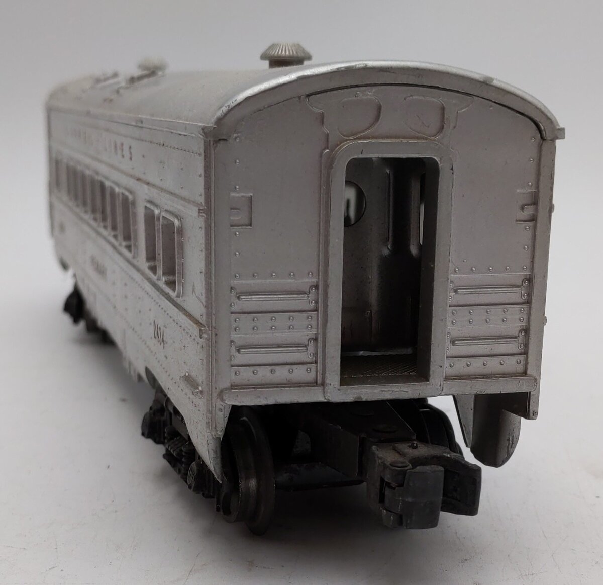 Lionel 2432 Vintage O Lionel Lines Newark Illuminated Vista Dome Car VG/Box