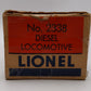 Lionel 2338 Vintage O Gauge Milwaukee Road Powered GP-7 Diesel Locomotive VG/Box