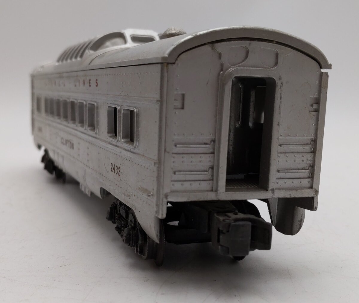 Lionel 2432 Vintage O Lionel Lines Clifton Illuminated Vista Dome Car EX/Box