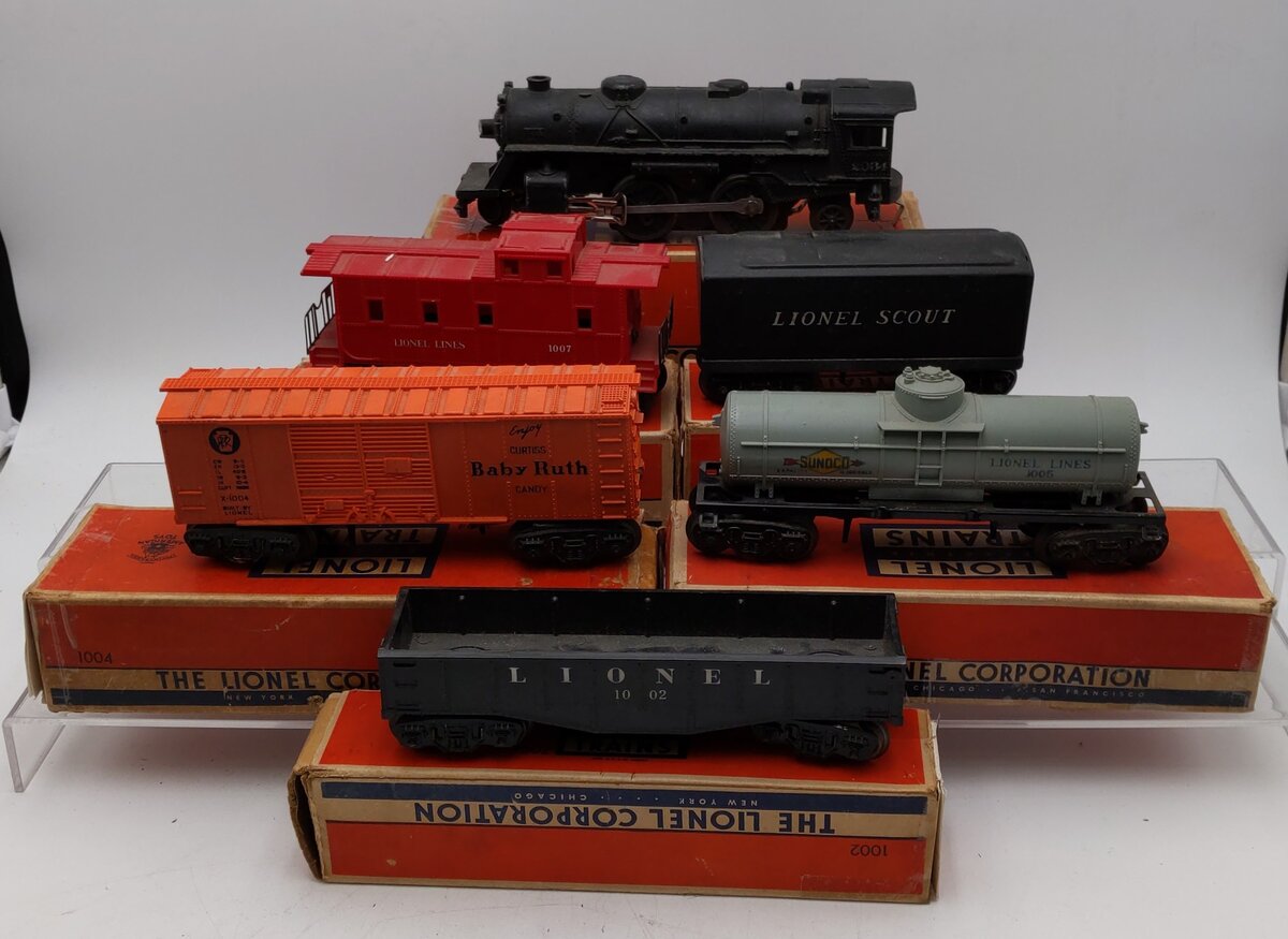Lionel 1119 Vintage O 1951 Scout Freight Set VG/Box