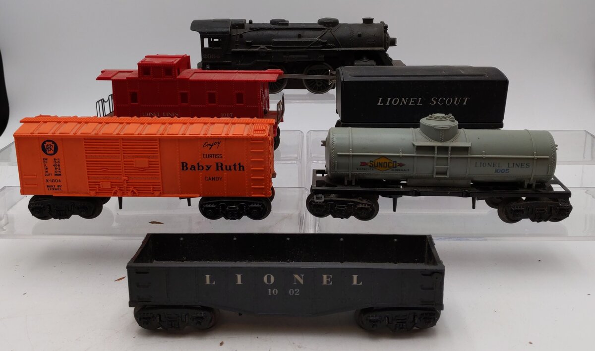 Lionel 1119 Vintage O 1951 Scout Freight Set VG/Box