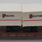 Lionel 6-9333 O Gauge Southern Pacific Flatcar with 2 Trailers #9333 EX/Box