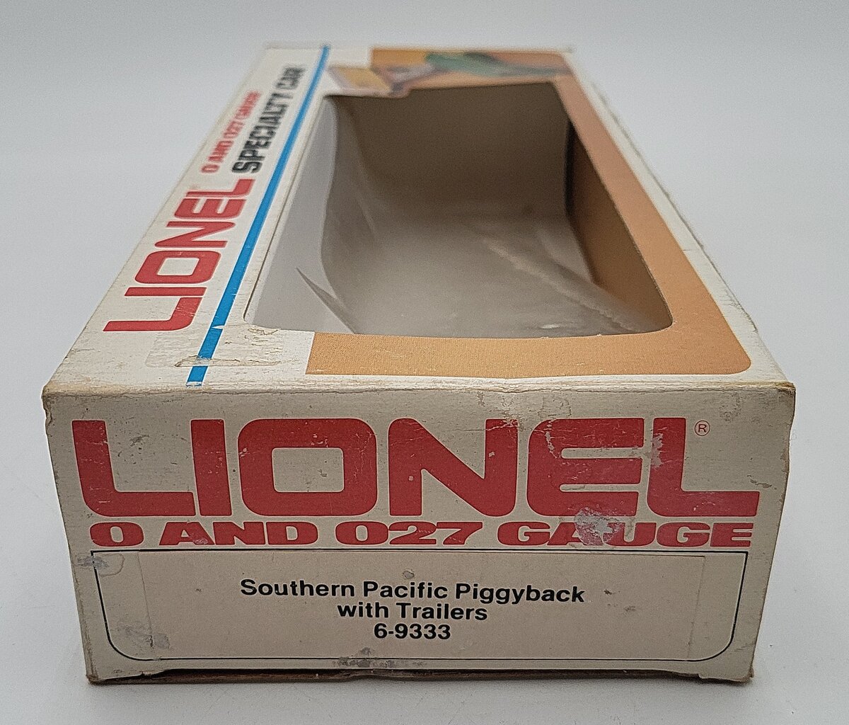 Lionel 6-9333 O Gauge Southern Pacific Flatcar with 2 Trailers #9333 EX/Box
