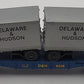 Lionel 6-9226 O Gauge Delaware and Hudson Flatcar with 2 Trailers EX/Box