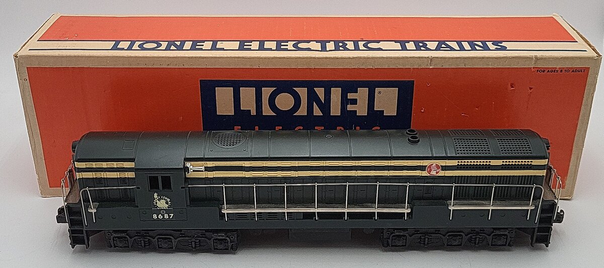 Lionel 6-8687 O Gauge Jersey Central FM Trainmaster Diesel Locomotive #8687 EX/Box