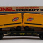 Lionel 6-9352 O Gauge Chicago & Northwestern Piggyback Flatcar w/Trailers VG/Box