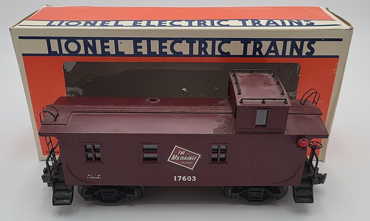 Lionel 6-17603 O Gauge Rock Island Woodside Caboose #17603 VG/Box