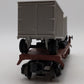 Lionel 6-9122 O Gauge Northern Pacific Flatcar w/Vans EX/Box