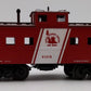 MTH 20-91355 O Gauge Jersey Central Steel Center Cupola Caboose #91518 EX/Box