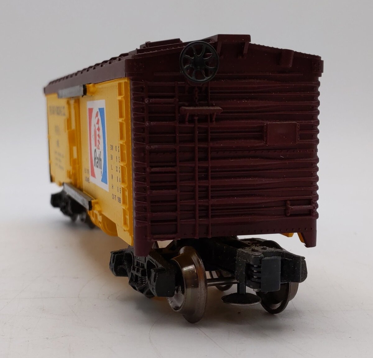 Lionel 6-9881 O Gauge Rath Packing Refrigerator Car VG/Box