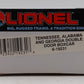 Lionel 6-19231 O Gauge Tennessee, Alabama and Georgia Double Door Boxcar VG/Box