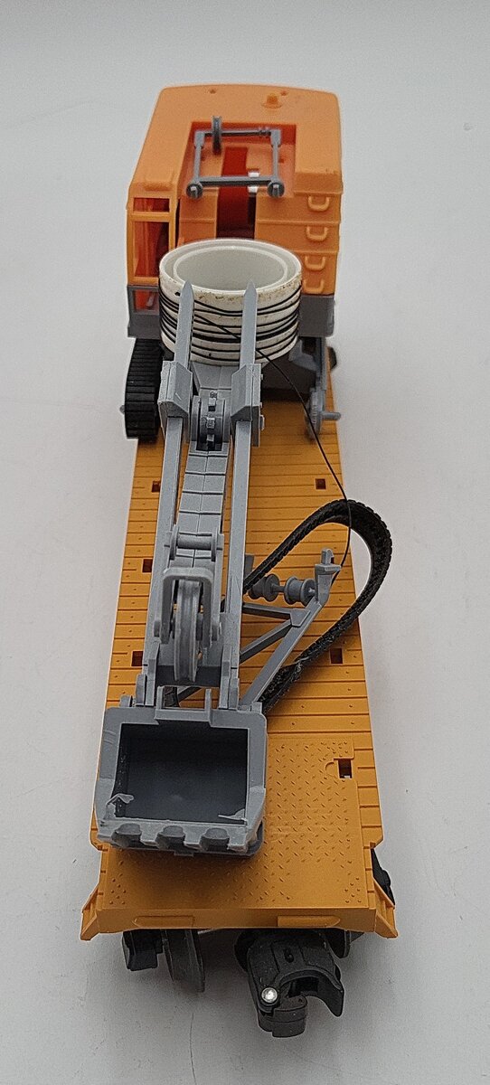 Lionel 6-16978 Milwaukee Road Flat w/P&H Power Shovel VG/Box