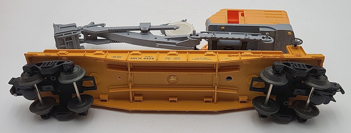 Lionel 6-16978 Milwaukee Road Flat w/P&H Power Shovel VG/Box