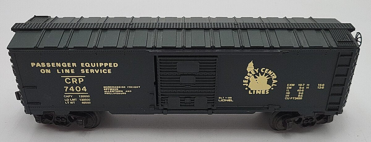Lionel 6-7404 O Gauge Jersey Central Boxcar #7404 LN/Box