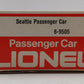 Lionel 6-9505 O Gauge Milwaukee Road "City of Seattle" Passenger Car EX/Box