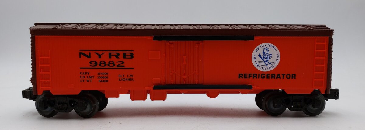 Lionel 6-9882 O Gauge New York Central Refrigerator Car VG/Box