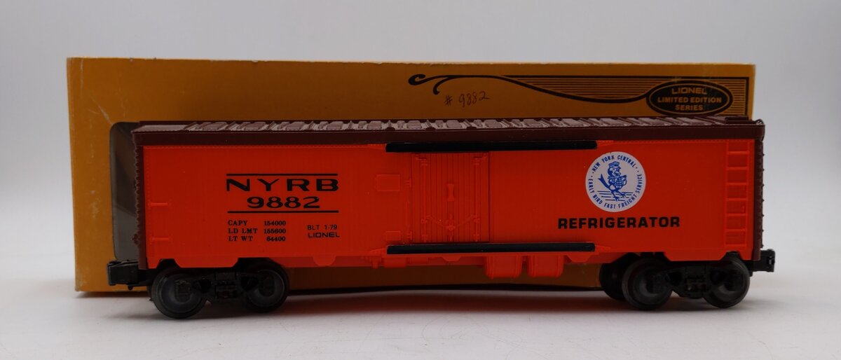 Lionel 6-9882 O Gauge New York Central Refrigerator Car VG/Box