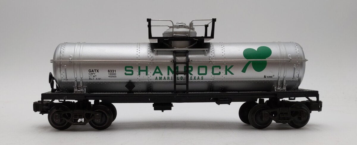 K-Line K6331 Shamrock Oil Single Dome Tank Car VG/Box