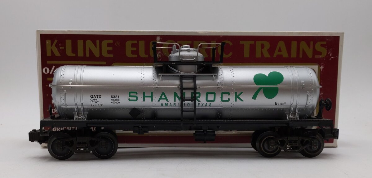 K-Line K6331 Shamrock Oil Single Dome Tank Car VG/Box
