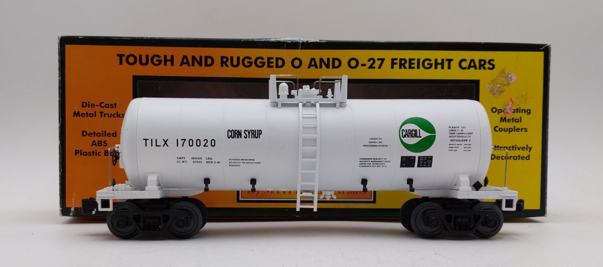 MTH 30-73512 O Cargil RailKing Modern Tank Car EX/Box