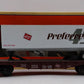 Lionel 6-52180 O Gauge Milwaukee Road Flatcar w/ Trailer #194799 VG/Box