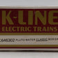 K-Line K646302 O Gauge NADX "Pluto Water" Classic Box Car #646302 VG/Box
