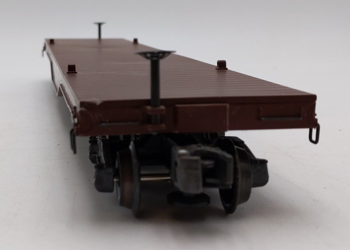 K-Line K693-1891 O Pennsylvania Die-Cast Flatcar #470200 w/3 Diesel Rollers EX/Box