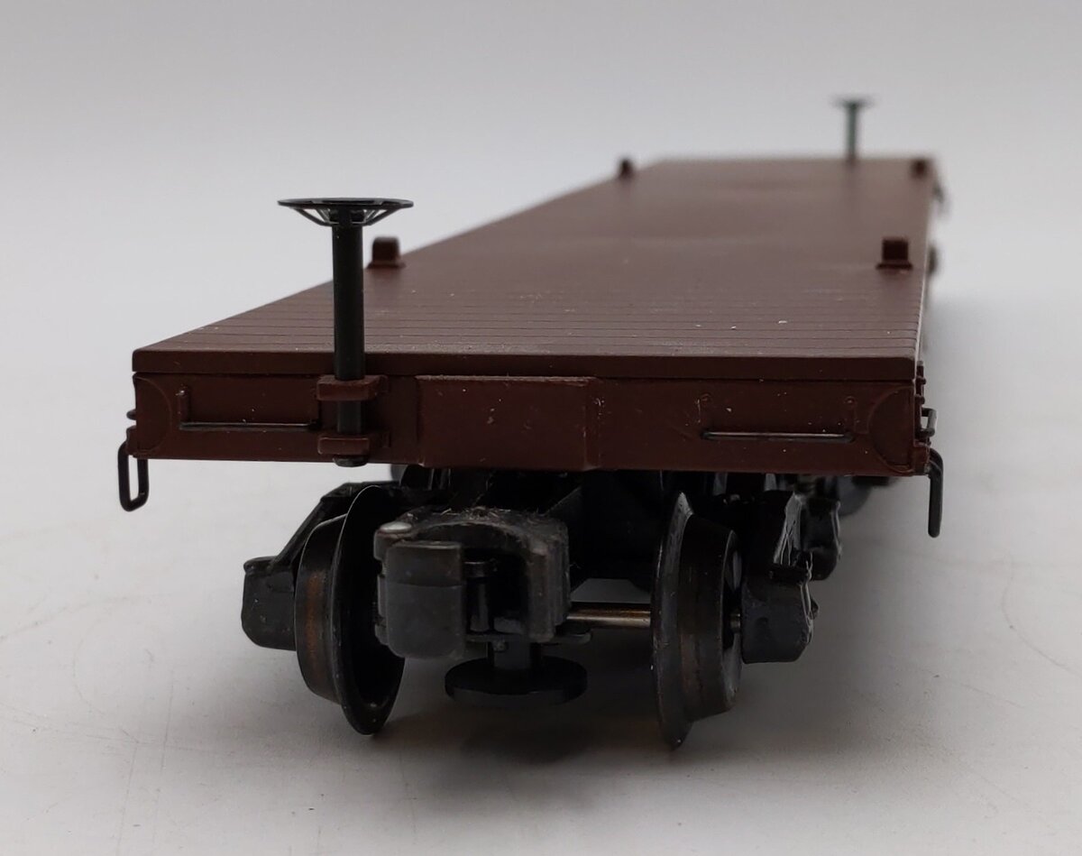 K-Line K693-1891 O Pennsylvania Die-Cast Flatcar #470200 w/3 Diesel Rollers EX/Box