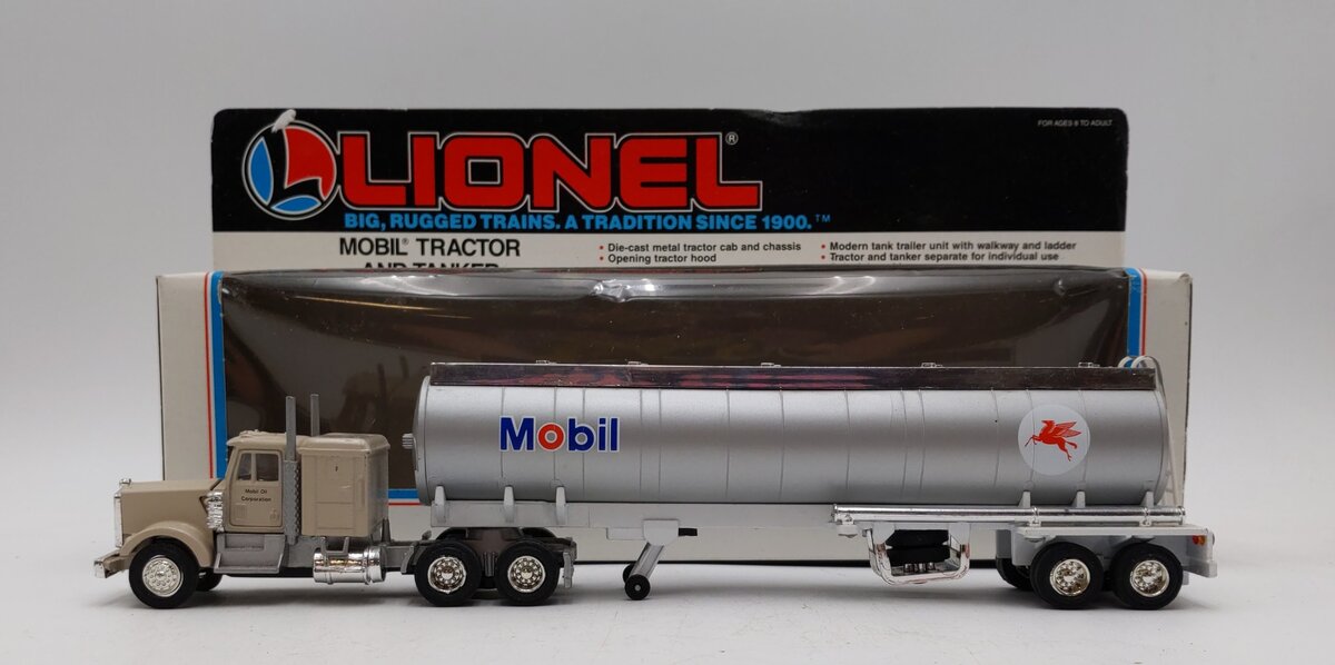 Lionel 6-12808 O Gauge Mobil Tank-Tractor Trailer Truck EX/Box
