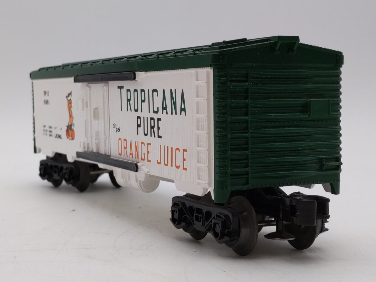 Lionel 6-9861 O Gauge Tropicana Billboard Reefer Car EX/Box