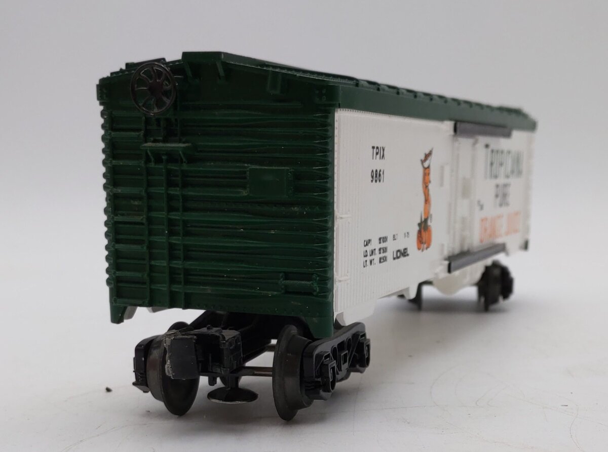 Lionel 6-9861 O Gauge Tropicana Billboard Reefer Car EX/Box