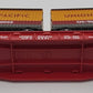 Lionel 6691 O Scale Union Pacific Flatcar w/ 2 Trailers EX