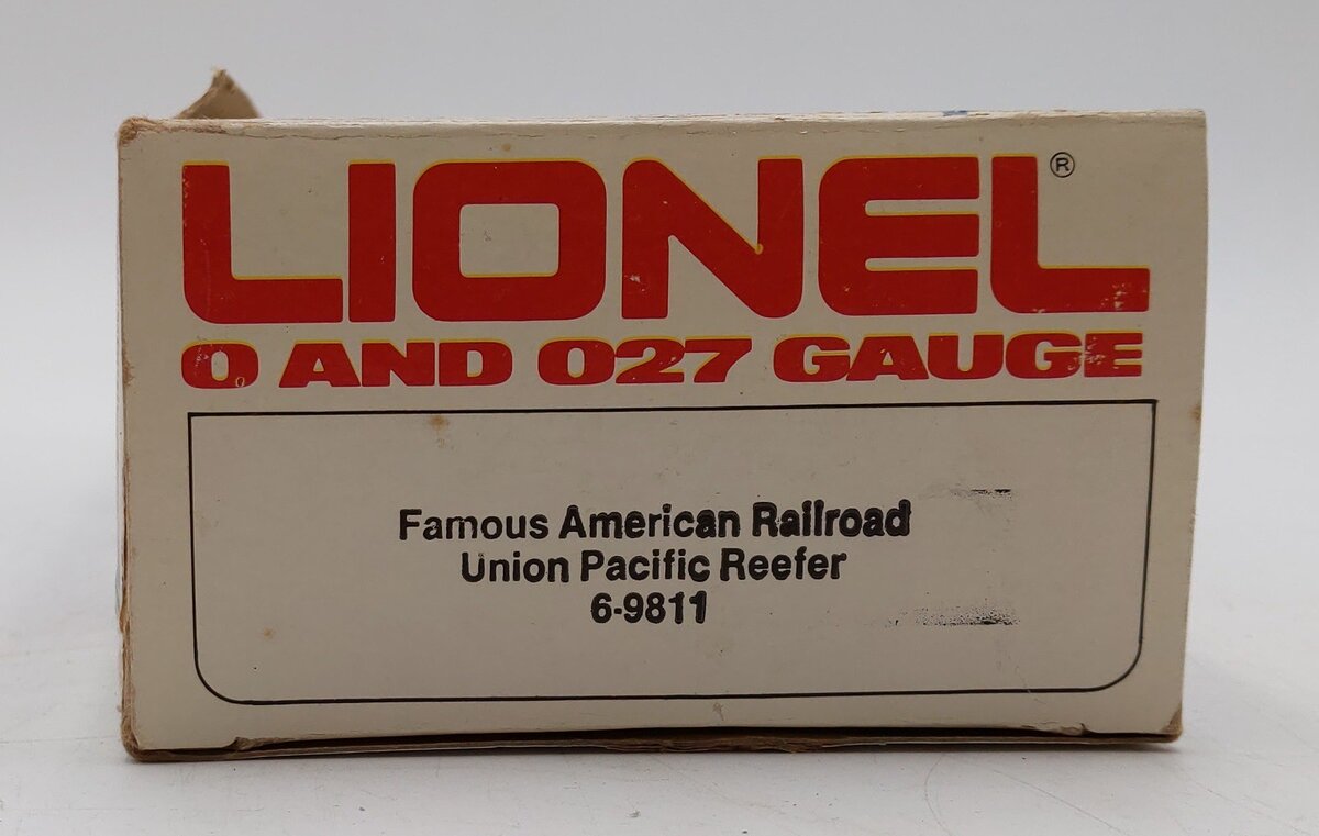 Lionel 6-9811 O Gauge SP/UP FARR Pacific Fruit Express Reefer Car #9811 EX/Box