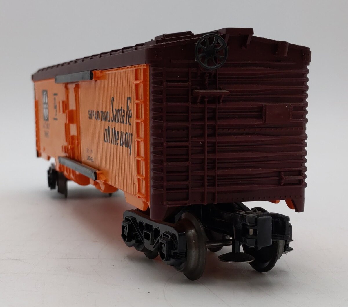 Lionel 6-9880 O Gauge AT&SF Famous American Railroad Refrigerator Car VG/Box