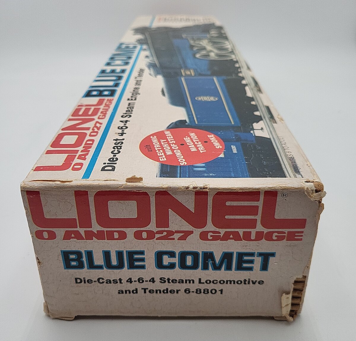 Lionel 6-8801 O Gauge Blue Comet 4-6-4 Steam Locomotive & Tender #8801 EX/Box