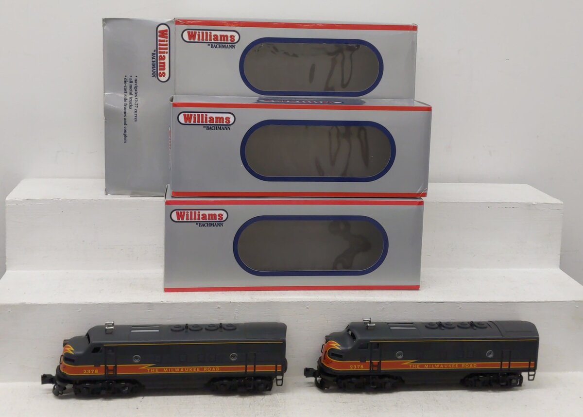 Williams 20188 Milwaukee Road F3 Diesel Locomotive AA Set  EX/Box