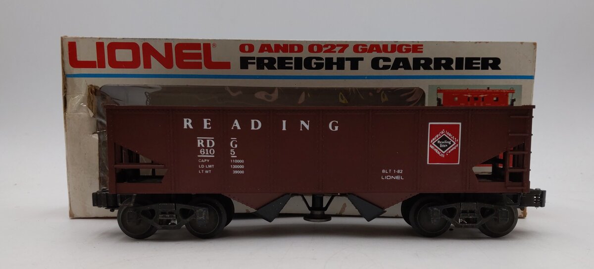 Lionel 6-6105 O Gauge Reading Operating Hopper #6105 EX/Box