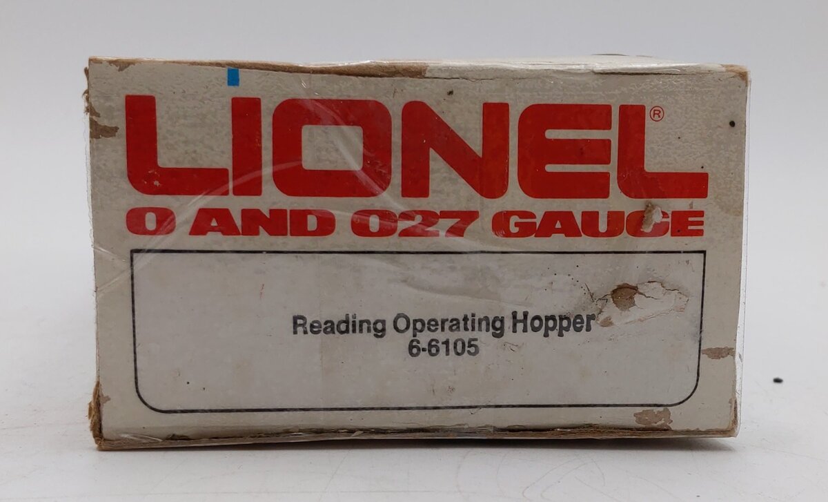 Lionel 6-6105 O Gauge Reading Operating Hopper #6105 EX/Box