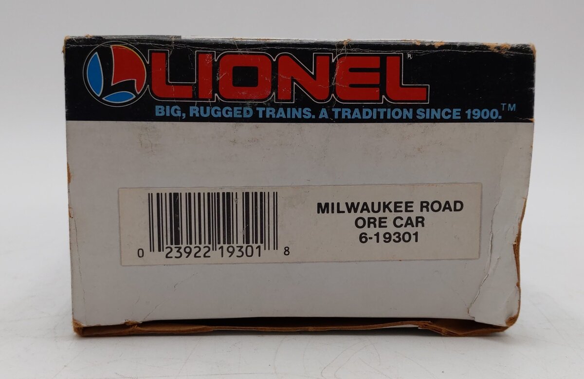 Lionel 6-19301 O Gauge Milwaukee Road Ore Car EX/Box