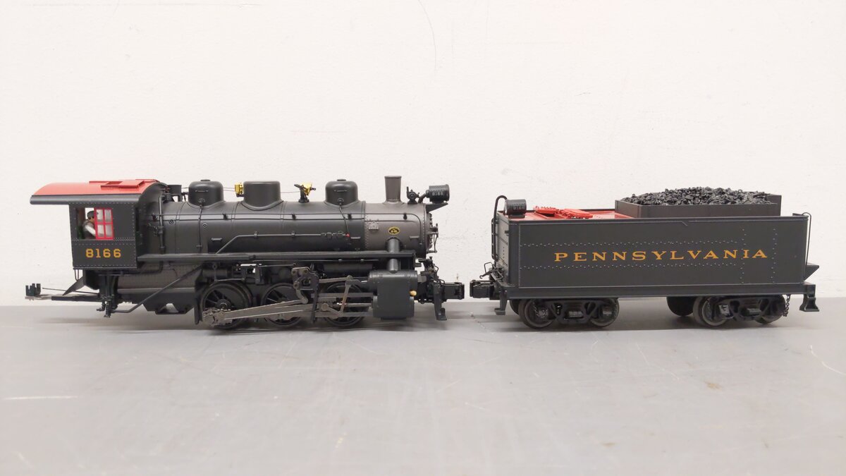 MTH 20-3453-1 Pennsylvania 0-6-0 USRA Steam Engine w/PS3 #8166 EX/Box