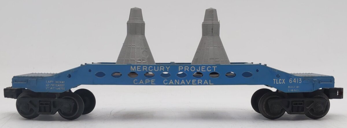 Lionel 6413 Vintage O Blue Mercury Capsule Car VG