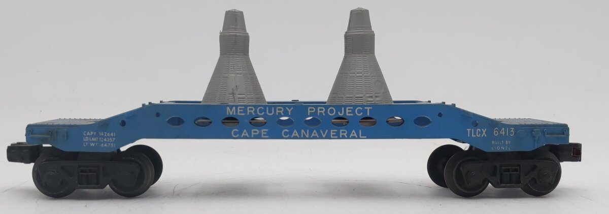 Lionel 6413 Vintage O Blue Mercury Capsule Car VG