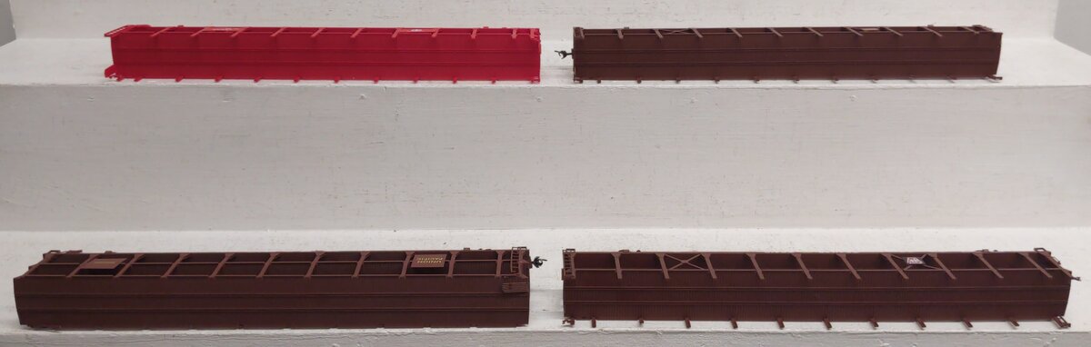 Accurail HO Scale Assorted Auto Carriers [4] VG