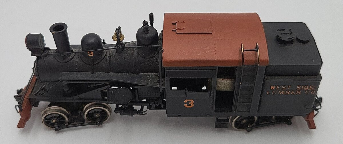 Westside Model Co. HO Scale Brass West Side Lumber Company Steam Locomotive #3 EX