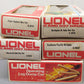 Lionel O Gauge Assorted Freight Cars 6-9628, 6-9749, 6-9629, 6-9303, 6-9607 [5] VG/Box