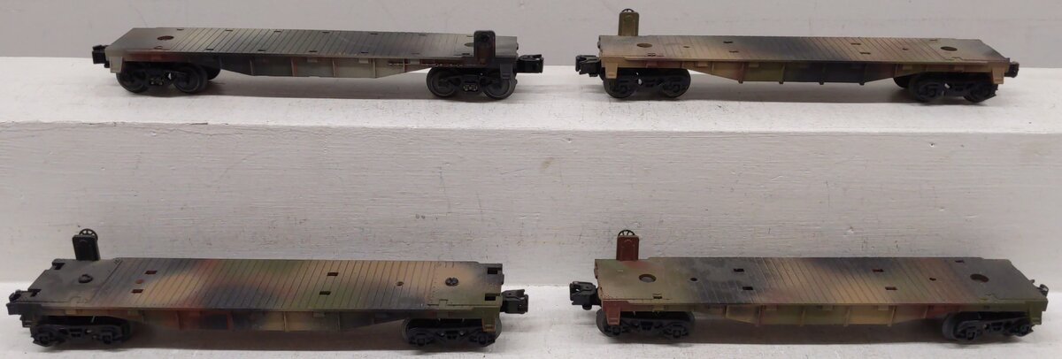 Lionel & Other O Gauge Custom Decorated Flatcars [4] EX
