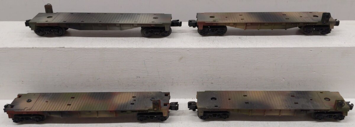 Lionel & Other O Gauge Custom Decorated Flatcars [4] EX