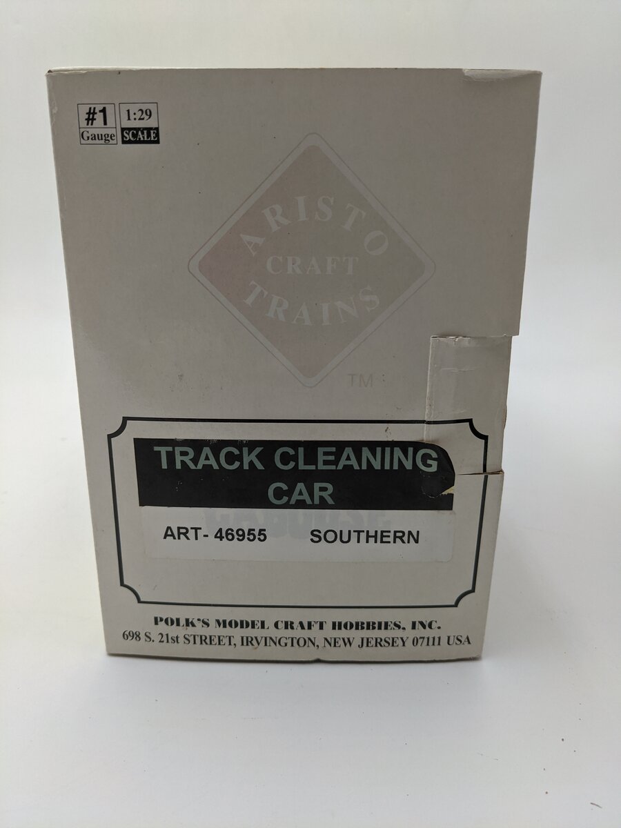 Aristo-Craft ART46955 1 Gauge Southern Track Cleaning Car (Metal Wheels) VG/Box