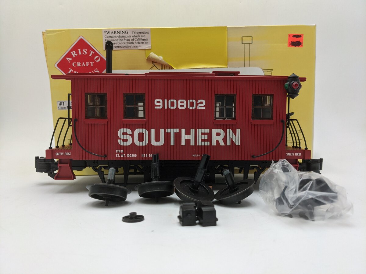 Aristo-Craft ART46955 1 Gauge Southern Track Cleaning Car (Metal Wheels) VG/Box