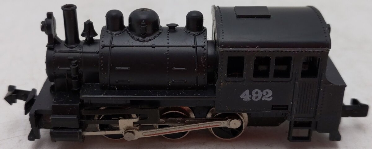 Model Power N Scale Powered Steam Locomotive #492 VG